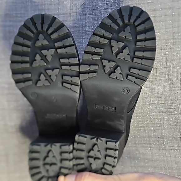 H&M Blavk Ankle Lace Up Boots - Picture 5 of 5